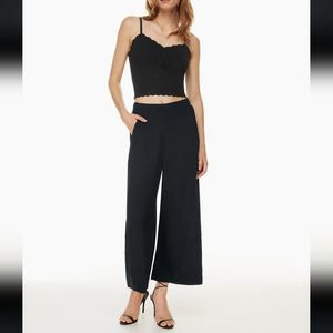 Aritzia faun pants black Small